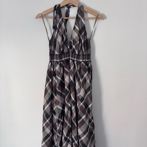 Part Two Gray and Black Sleeveless Halter Maxi Dress Style Yvonne Size EUR 42 - Picture 1 of 10